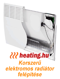 Korszerű elektromos radiátor felépítése