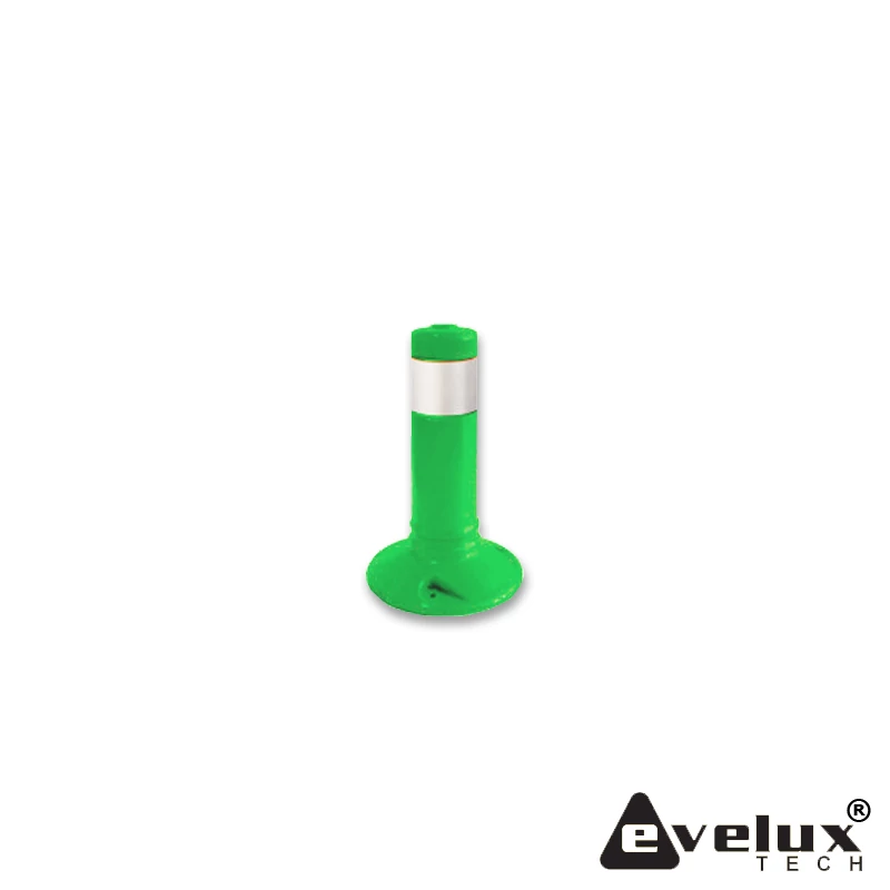 Elhajló, flexibilis poller - zöld (30 cm)