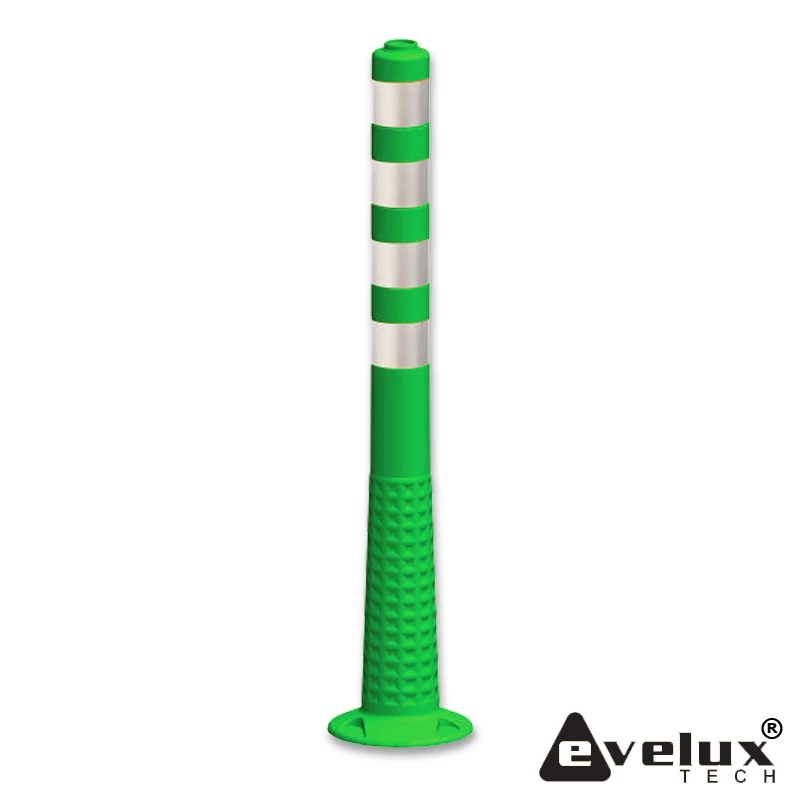 Elhajló, flexibilis poller - zöld (100 cm)